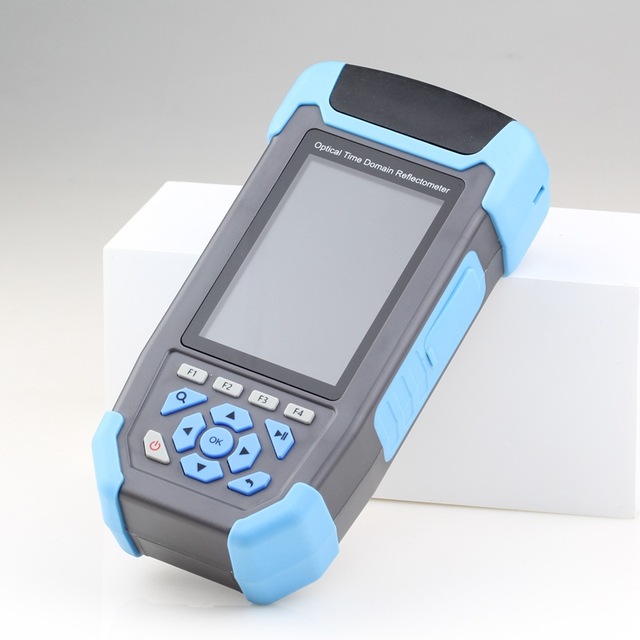 Handheld Smart Mini OTDR Touch Screen 1310/1550/1625nm Single Mode Multifunction Automatic Fiber Optic Tester 3m~60km Range