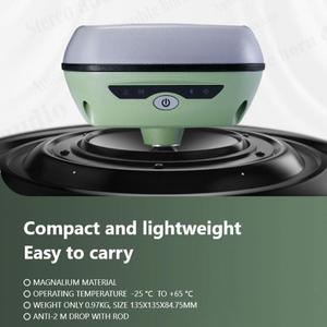 แผ่น K803ระบบนำทาง GPS 965ช่อง Gnss Sanding Shikra T7 RTK - Product Image 3