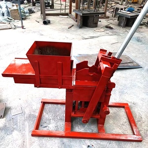 Nhỏ và giá rẻ đất sét gạch nhà sản xuất lồng vào nhau khối đất Máy làm trong kho - Product Image 4