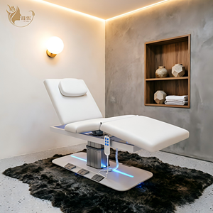 Fauteuil de <span class=keywords><strong>massage</strong></span> électrique réglable en gros, lit d'esthétique, lit de beauté pour <span class=keywords><strong>salon</strong></span>, lit facial électrique CE pour clinique MedSpa - Product Image 1