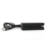 Lector de Tarjetas Inteligentes, Lector de Banda Magnética de Tres Pistas, Lector de Tarjetas con Chip IC/PC para Sistemas de Punto de Venta