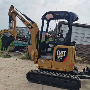1.8 Ton Used Mini Excavator CAT 301.7 Good Condition For Sale Second Hand Small Digger Machine 301.7CR Stock - Product Image 1