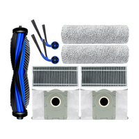 Pièces compatibles avec Ecovacs T80 Pro Omni T80 Omni Yeedi M14 Plus : brosse principale, brosse latérale, filtre HEPA, sac à poussière, chiffon de nettoyage
