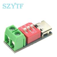 BSSY)1/5/10 pièces type-c PD QC déclencheur 5V ~ 20V réglage du Code de cadran tension Module d'alimentation charge rapide leurre