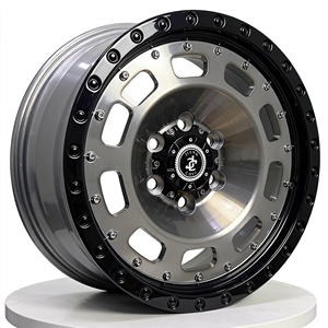 Nuevas <span class=keywords><strong>Llantas</strong></span> Cóncavas Forjadas de Aleación Negra de Cinco Radios para Camionetas, 5x114.3 mm, 20-28 Pulgadas, Deportivas para Chevy C10 <span class=keywords><strong>4x4</strong></span> Todoterreno, <span class=keywords><strong>Llantas</strong></span> de 17 Pulgadas para Automóviles - Product Image 1