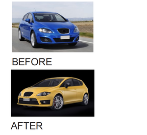 Kit de Carrocería para Seat <span class=keywords><strong>Leon</strong></span> 2010 2011 2012 <span class=keywords><strong>Cupra</strong></span>, Parachoques Delantero, Rejilla, Conversión de Parachoques - Product Image 2