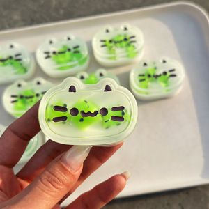 Nouvelle série de jouets anti-stress Kawaii en forme de chat au fromage, texture gelée collante, en TPR souple, cadeau pour enfants et adultes, ambiance joyeuse - Product Image 4