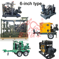 Pompe centrifuge industrielle haute pression pour incendie avec moteur diesel, personnalisation possible et boîtier de commande antidéflagrant