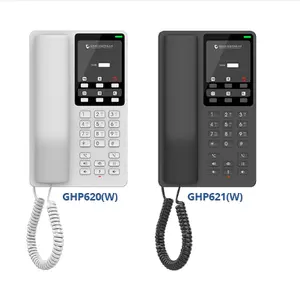 Hot sell original Grandstream New hotel PoE SIP phones VoIP GHP620/GHP620W and GHP621/GHP621W