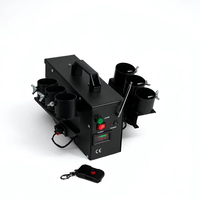 Système de tir pyrotechnique portable avec unité de contrôle, machine à effets pyro froids pour mariages et spectacles, à double mouvement, avec télécommande sans fil