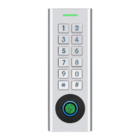 Système de contrôle d'accès aux portes avec lecteur de carte biométrique, lecteur de carte NFC, WIFI, BLE, TT Lock
