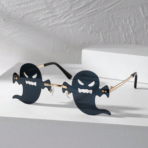 男性用と女性用のゴースト新しいフレームレス面白いメガネサングラスパーティーボール眼鏡 - Product Image 1