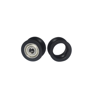 BUE CNC 3D stampante puleggia ruota di <span class=keywords><strong>Plastica</strong></span> POM con 2pcs 625ZZ Idler pulley Gear Passivo Rotonda Perlin Ruota V-slot - Product Image 1