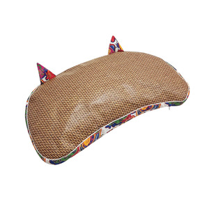 Cooling Mat Cat <b>Ear</b> Pillow Mugwort Filled U Shape Neck Support Home Office Car Use Reversible <b>Cover</b> - Product Image 2
