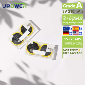 Batterie au lithium ULi de remplacement 3V <span class=keywords><strong>CR2450</strong></span> <span class=keywords><strong>CR2450N</strong></span> avec languettes pour terminaux de point de vente Ingenico et Sagem - Product Image 1