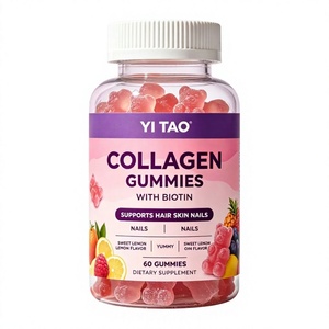 Gomitas de Colágeno con Biotina de Alta Potencia OEM con Vitamina C, Favorecen el Cabello, la Piel y las Uñas, Mejoran la Elasticidad de la Piel, Mantienen la Salud de las Articulaciones - Product Image 1