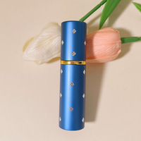 Flacon de parfum rechargeable 5 ml, mini vaporisateur de voyage en aluminium, conteneur de parfum portable