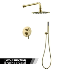 Système de <span class=keywords><strong>douche</strong></span> encastré rond en acier inoxydable 304 de qualité supérieure avec options de fonctions flexibles pour la maison et l'hôtel - Product Image 5