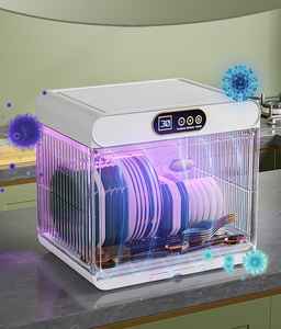 Armoire de désinfection domestique, unité de séchage anti-poussière, multifonctionnelle intégrée, pour <span class=keywords><strong>vaisselle</strong></span> de cuisine, baguettes, ustensiles intelligents, théière - Product Image 3