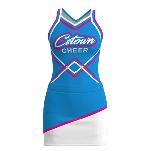 Vestito da Cheerleader blu all'ingrosso Damen allegria a bordo campo - Product Image 5