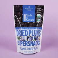 Sac d'emballage de collation d'emballage alimentaire refermable Snacks de fruits secs Sacs à fermeture éclair doy pack Pochette debout auto-scellante en feuille d'aluminium