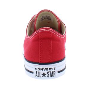 Zapatillas Converse All Star Ox Unisex Rojas de Lona, Estilo Casual de Caña Baja - Product Image 3