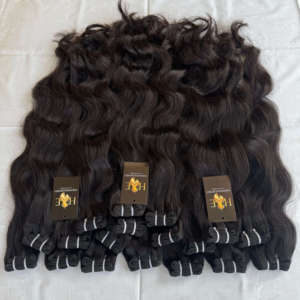 ผมดิบธรรมชาติสีดำเป็นลอน - Product Image 2
