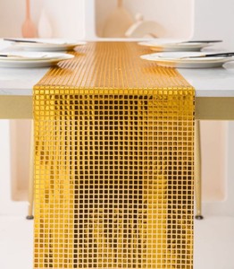 OEM bảng RUNNERS đám cưới Bạc Flash giá rẻ Bàn ăn RUNNERS - Product Image 4