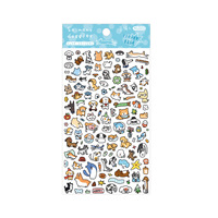 1 unidad por paquete, pegatinas decorativas para agendas, mini pegatinas para uñas, pegatinas de dibujos animados, pegatinas elegantes para agendas