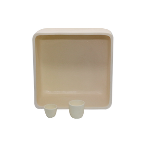 بوتقة صينية مصنوعة من السيراميك من أكسيد الالمونيوم موليت, بوتقة صينية مصنوعة من النحاس للفرن الحراري - Product Image 3