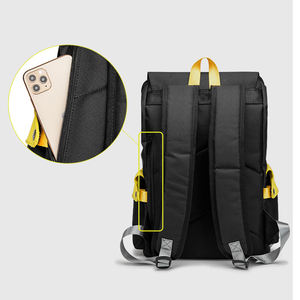 Custom Leisure Business Waterproof Men's Backpack Bag Laptop Backpacks Ready to Ship Custom Logo <b>Canvas</b> Poly - Product Image 5