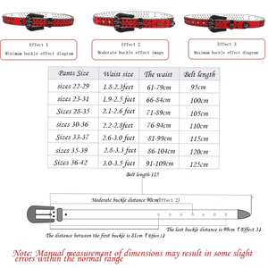 Thắt lưng nữ thời trang kiểu Cowboy Y2k, khóa cài đính đinh tán phong cách Punk, có thể tùy chỉnh logo, bán buôn, tùy chỉnh kích thước. - Product Image 6