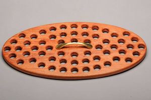 Benutzer definierte Rechteck Holz Kommunion Tablett - Product Image 4