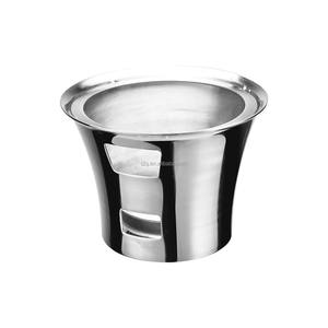 Support de cuisinière compact en acier inoxydable durable pour usage en restauration, compatible gaz et induction, finition polie, compatible four - Product Image 1