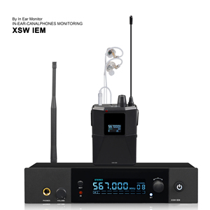XSW IEM hệ thống giám sát âm thanh nổi di động không dây trong tai tai Tai nghe giám sát XSW IEM biểu diễn sân khấu - Product Image 1