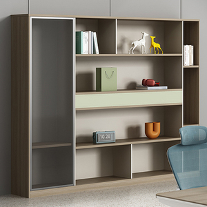 Étagère ouverte extensible et convertible moderne personnalisée avec rangement et classeur pour salle de sport, école, hôtel - Utilisation commerciale en option - Product Image 1