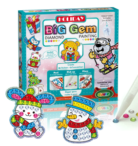 2025 nuevos productos educativos DIY juguetes grandes piedras preciosas diamante Stick Kits para niños serie mágica - Product Image 1