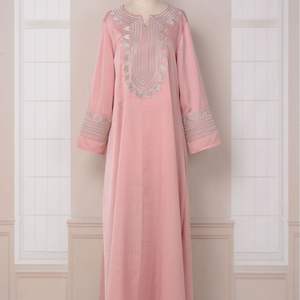 Dubai Robe Bordado Médio Oriente Muçulmanas Mulheres do Assoalho-Comprimento Hot-Selling Nova Chegada Sudeste Asiático Cross-Border - Product Image 5