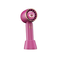 Ventilateur portable sans pales à trois vitesses, alimenté par batterie, mini, Type-C, mains libres, pour séchage de colle à extensions de cils, usage domestique, haute qualité