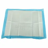 Almohadillas de incontinencia absorbentes para cama de hospital, desechable, impermeable, 60x90