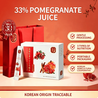 LUMIFLORA Extrait Liquide d'Herbes de Ginseng Rouge Coréen et de Grenade, 5 Ans de Fermentation
