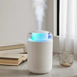 Humidificador de apagado automático <span class=keywords><strong>USB</strong></span> de 1,3 L, luces LED coloridas, funcionamiento silencioso para uso doméstico en hoteles, para dormitorio, sala de estar, Oficina - Product Image 1