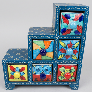 New Handmade Sustainable Classic Indian Wooden Small All-Season <b>Storage</b> <b>Drawers</b> <b>for</b> Tools Living Room Use - Product Image 1