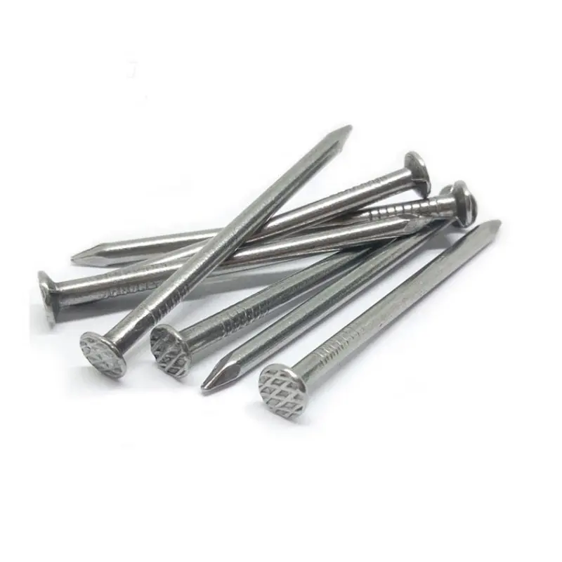 2.5 "x bwg11 gỗ móng tay mạ kẽm đầu tròn phổ biến dây móng tay cho xây dựng