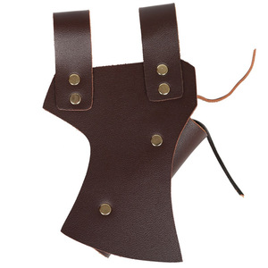 Étui à épée européen médiéval en cuir PU, attache en corde, adapté aux fêtes de jeu de rôle LARP, sangle pour épée. - Product Image 5