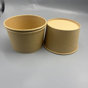 Bol en papier laminé PE, double revêtement PE, bol en papier biodégradable, bol en kraft écologique - Product Image 3