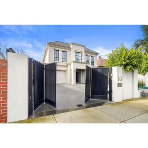 מתכת מתקפל השערים העיקריים cantiamel שער ברזל יצוק חתוך וילה קיפול שער קיפול - Product Image 5