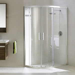 <span class=keywords><strong>Cabine</strong></span> de <span class=keywords><strong>douche</strong></span> sans cadre de luxe, porte coulissante en verre trempé, <span class=keywords><strong>cabine</strong></span> d'angle en aluminium, salle de bain moderne, design imperméable pour hôtel - Product Image 1