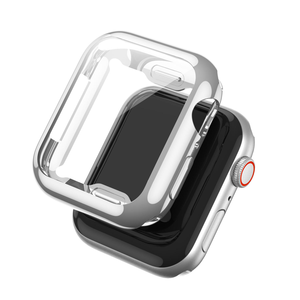 Coque de <span class=keywords><strong>protection</strong></span> en TPU électroplaqué transparente pour <span class=keywords><strong>Apple</strong></span> <span class=keywords><strong>Watch</strong></span> Series 9 8 <span class=keywords><strong>7</strong></span> 6 5 4, 40MM 44MM, vente en gros usine - Product Image 2