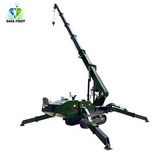 รถเครนแมงมุมควบคุมระยะไกลพร้อมระบบควบคุมแบบสัดส่วนเพื่อการเคลื่อนย้ายของน้ำหนักที่ราบรื่น - Product Image 6